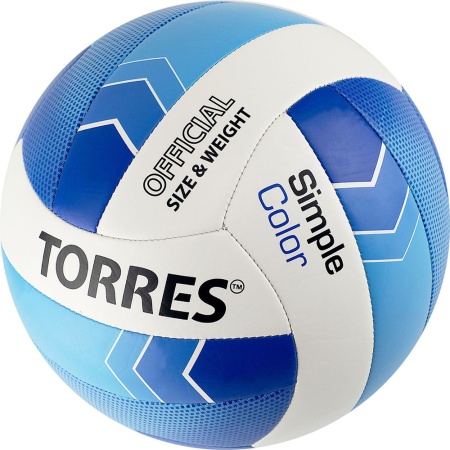 Купить Мяч волейбольный Torres Simple Color любительский р.5 в Воткинске 
